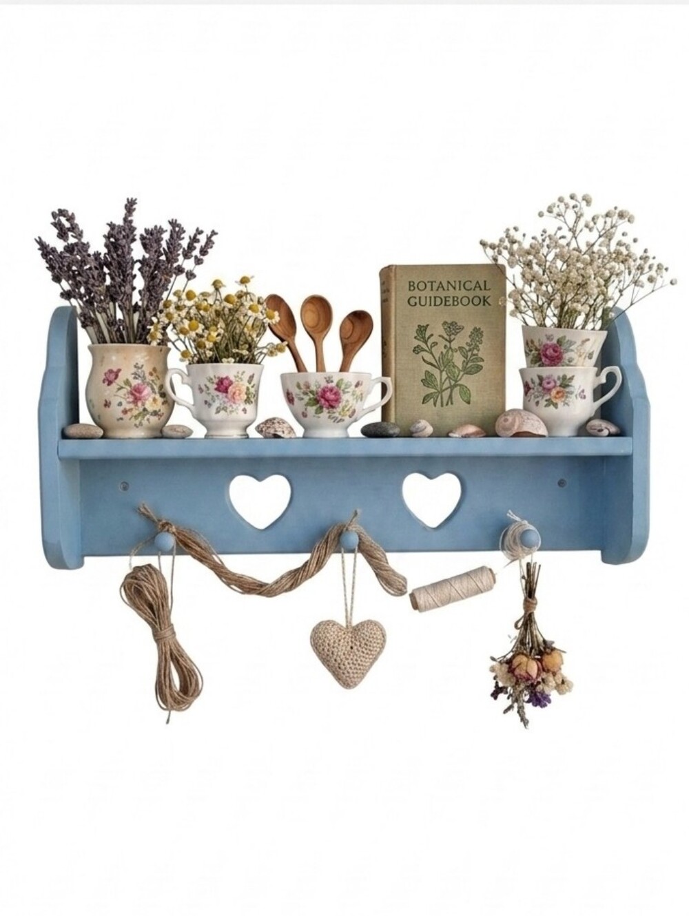 Blue Heart Shelf